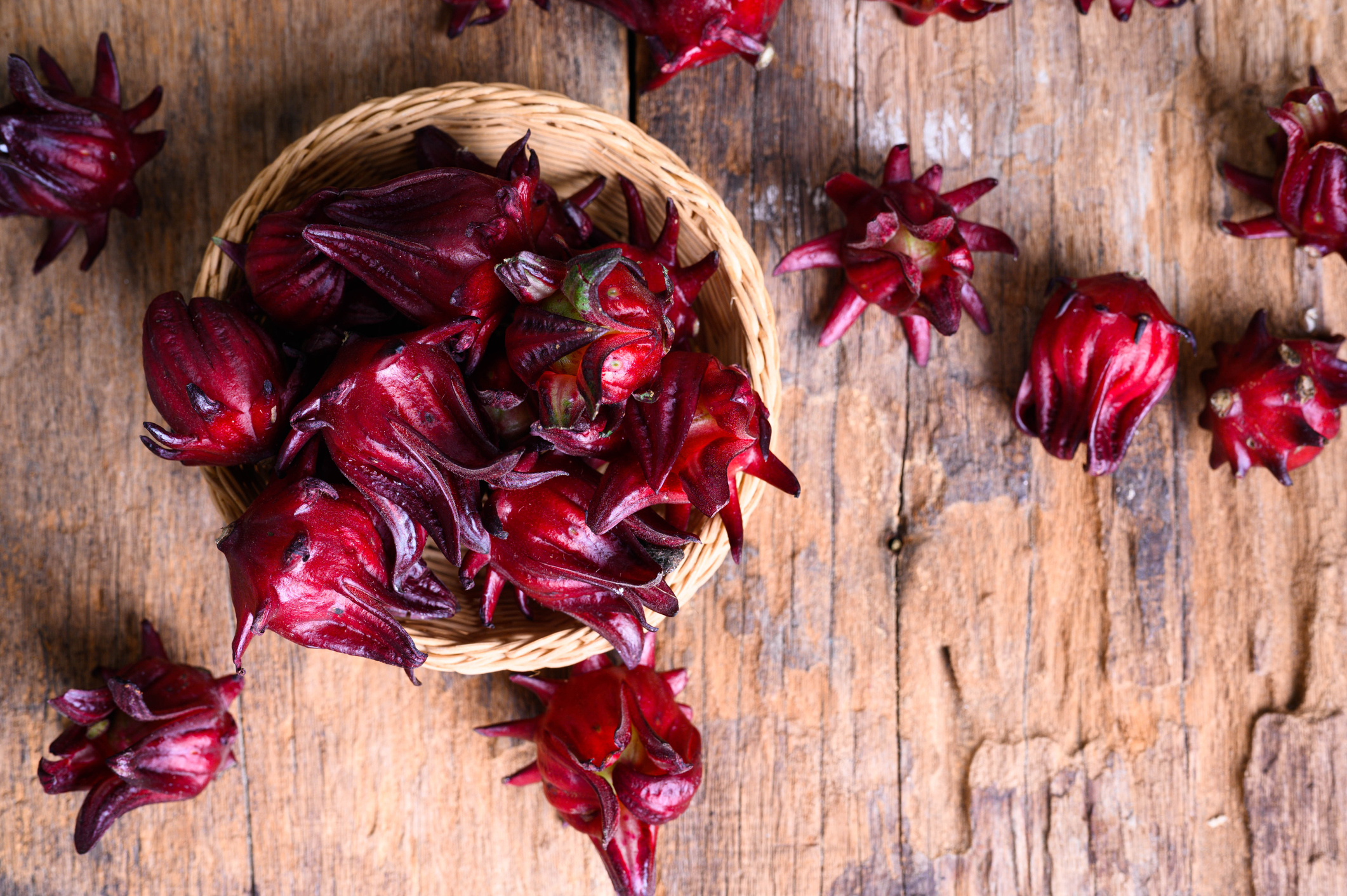 Minkštimas Hibiscus sabdariffa