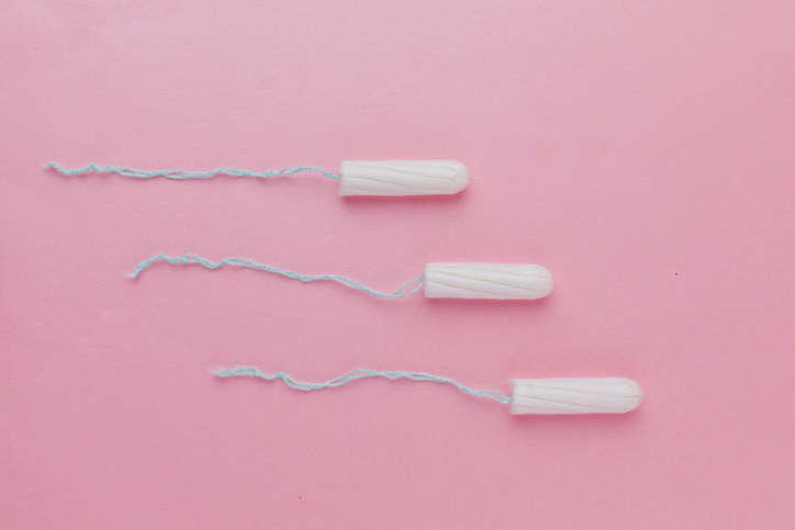 Vienkartiniai menstruaciniai tamponai